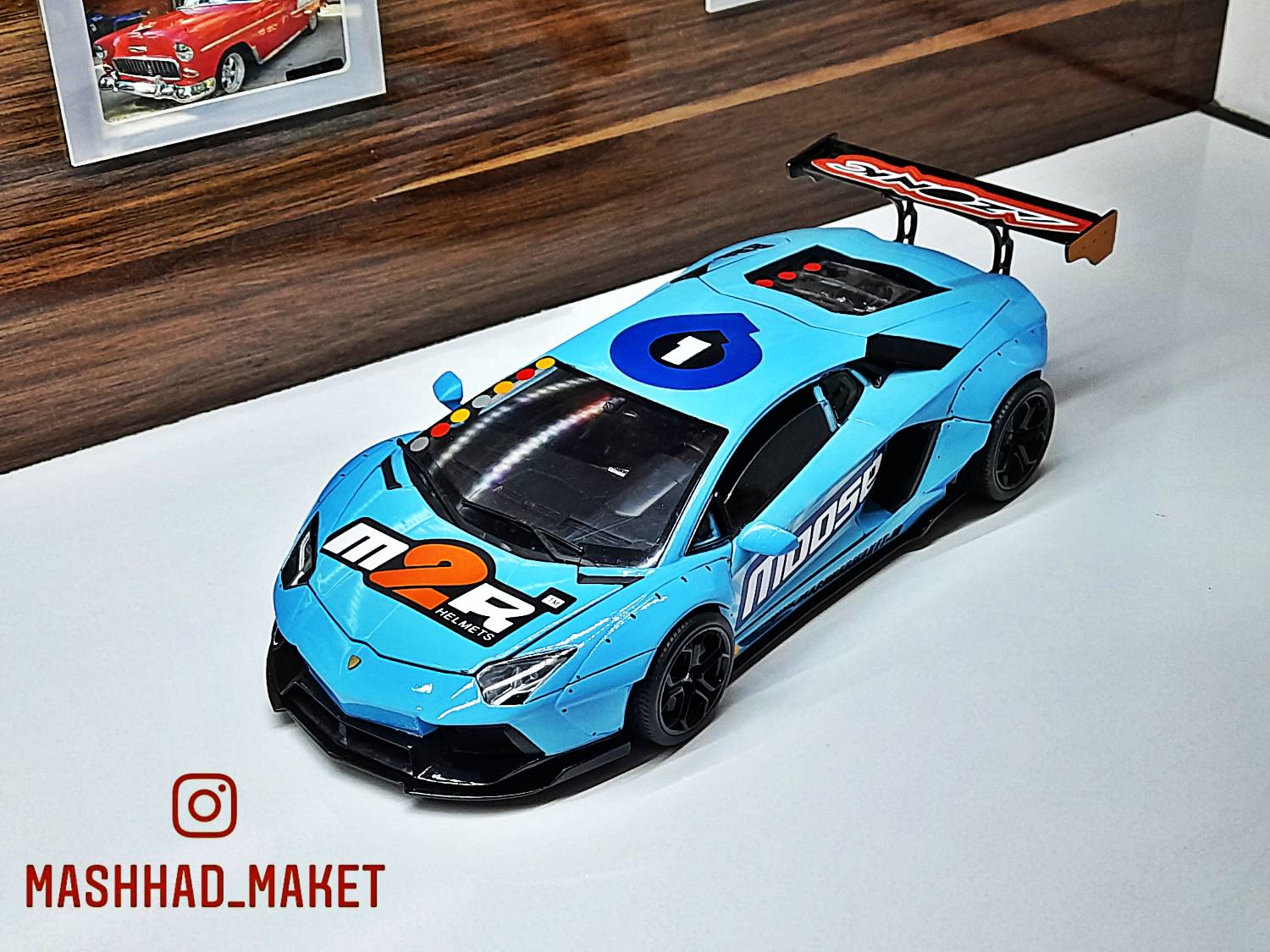 Lamborghini Aventador with Gulf Kit