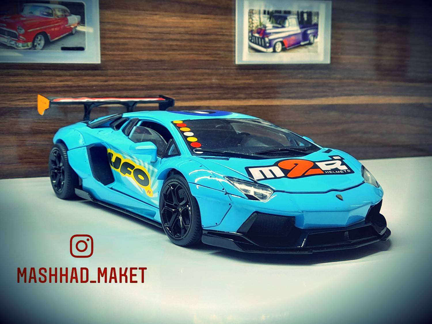 Lamborghini Aventador with Gulf Kit