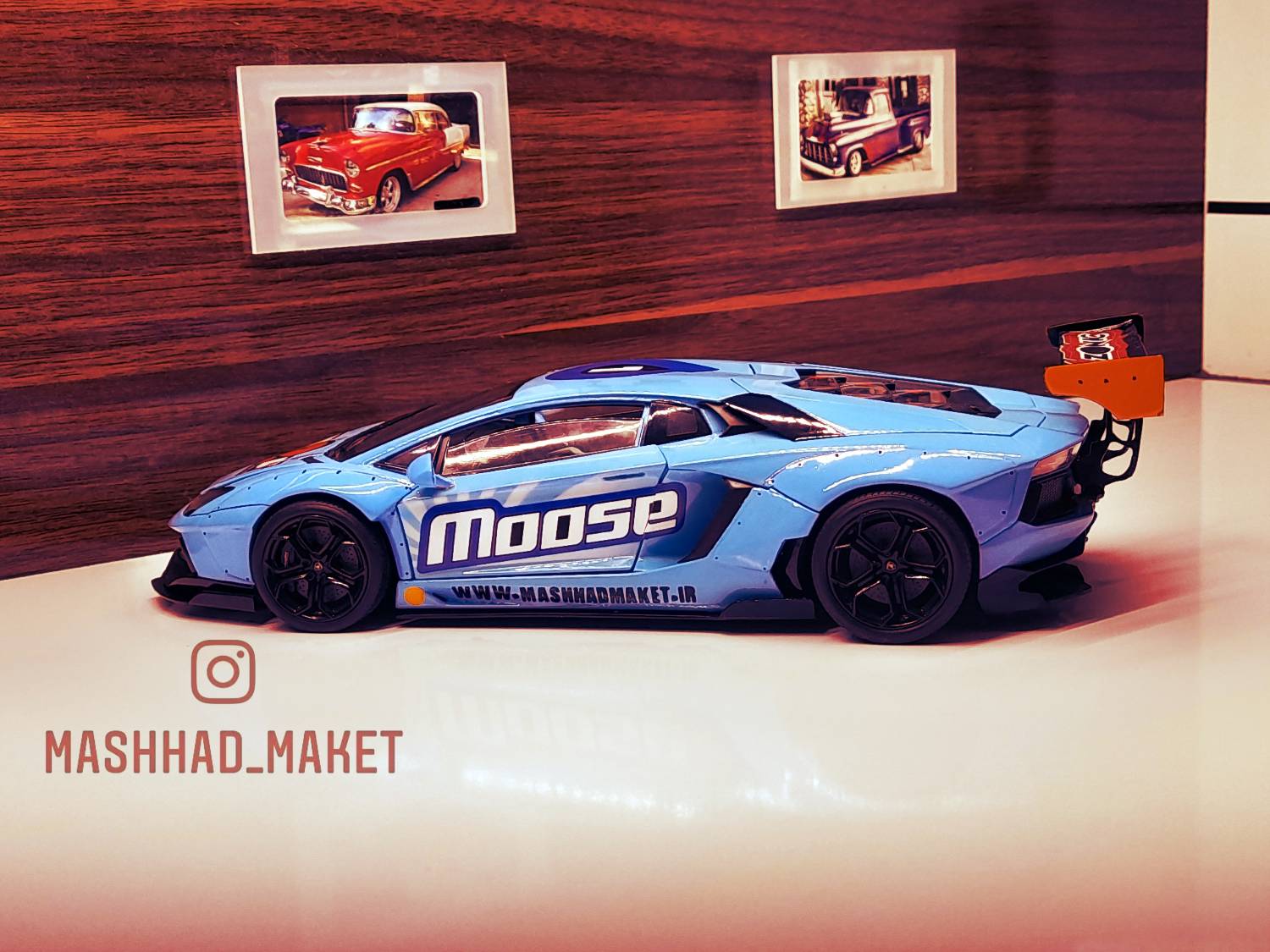 Lamborghini Aventador with Gulf Kit